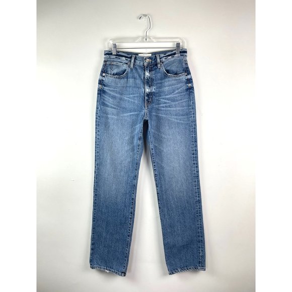 SLVRLAKE Light Blue Straight Leg Jeans - Picture 3 of 12